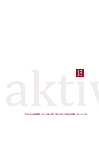 Lupus alpha Unternehmensbroschüre